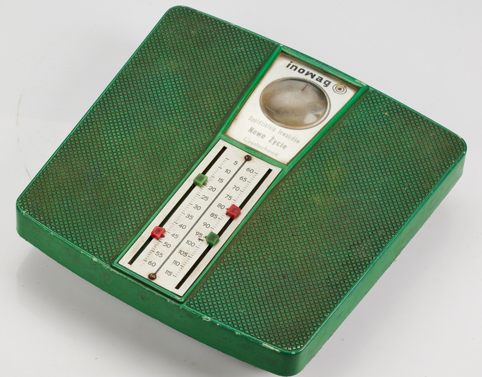 Zdjęcie oferty: waga łazienkowa PRL Inowag + nożyk + radio części