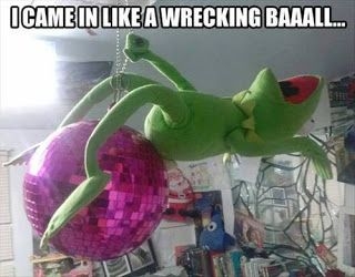 I Came in Like a Wrecking Ball... (sort of)