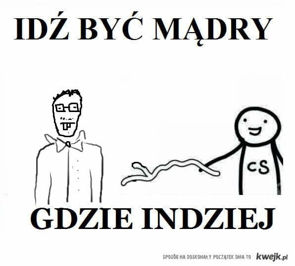 Idź być mądry gdzie indziej - gotkot | Fotosik.pl