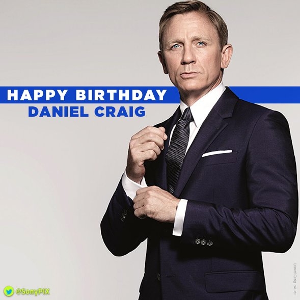 Sony PIX on Twitter: "Here's Notty wishing Mr. Craig… Mr. Daniel Craig,  who's always loaded with badassery, a very Happy Birthday!  #HappyBirthdayDanielCraig… https://t.co/J4uKUlfQTZ"
