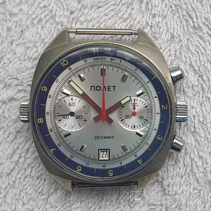 Часы Полет Хронограф 3133 СССР (на ходу)