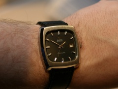 Omega Seamaster prostokątna