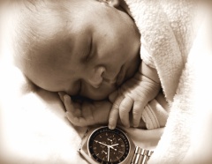 Omega speedmaster mark II z moim synkiem