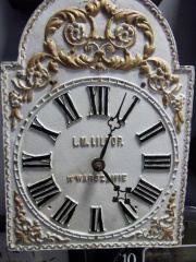 Zegar polski (z mechanizmem szwarcwalda (tzw. "duży" z długim wahadłem) koniec XIXw.