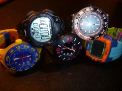 moje zegarki timex i swatch