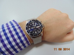 Orient Blue Mako + mesh