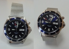 Orient Blue Mako + mesh