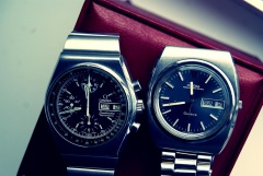 Omega speedmaster Day-Date c.1045 lemania c.5100, Omega megaquartz 32Khz