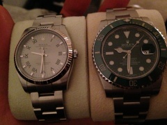 Moje dwa ulubione zegarki