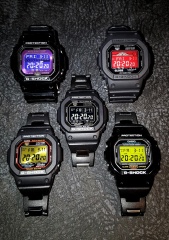 CASIO G-SHOCK DW-M5610/30MOD, GW-M5600BC, GLS-5600L, GRX-5600GE, DW-5600-MOD/CS