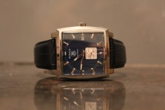 Tag Heuer MONACO w2111 (granatowa skóra aligatorek)