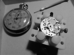 Wstępna regulacja chodu.