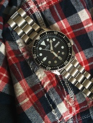 Seiko SKX007K bransoleta "president"