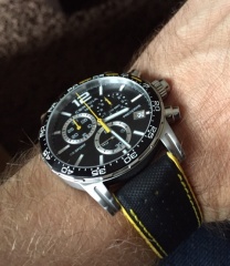 Certina C027.417.11.057.03 DS Sport Chrono Precidrive + HIRSCH PERFORMANCE ROBBY