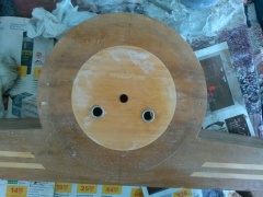 Tarcza przed oczyszczeniem