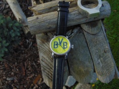 "DVB" enamel cloisonne dial.