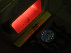 Wypalanie emalii na tarczy "Constelation"  ( L/K )