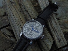 "Dziwer" - tercza stal nierdzewna trawina kwasem.