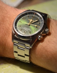 Seiko SARB017 na bransolecie dedykowanej do Rolexa Explorera