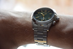 Seiko SARB017 na bransolecie dedykowanej do Rolexa Explorera