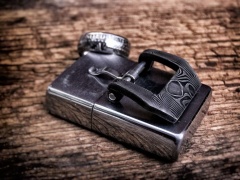 Klamra z damastu nierdzewnego 22mm