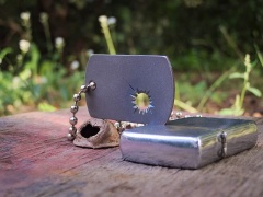 Nieśmiertelnik tytanowy