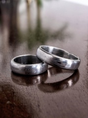 Damastowe obrączki