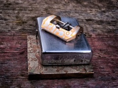 Klamra z mokume gane