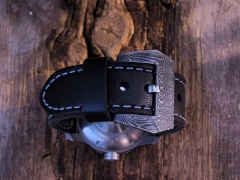 Klamra pre-v (stainless damascus steel)