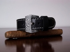 Klamra 24mm z damastu nierdzewnego