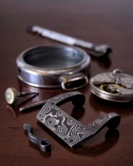 Klamra 22mm ze wzorem "Raindrops"