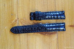 18mm czarny krokodyl
