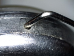 "cienkie ucho" chronografu