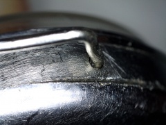 "cienkie ucho" chronografu