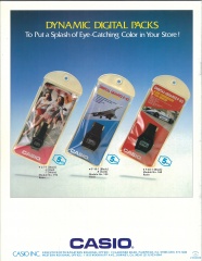 Katalog CASIO   probably 1982 english 20