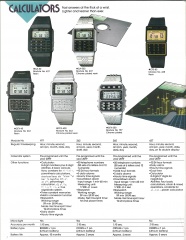 Katalog CASIO   probably 1985 english 08