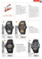 CASIO katalog  jesień zima 2008-2009 ang