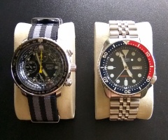seiko flighty & skx