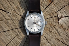 Tudor Oyster Prince Date+Day '87 ref. 94510 + Hodinkee Cordovan