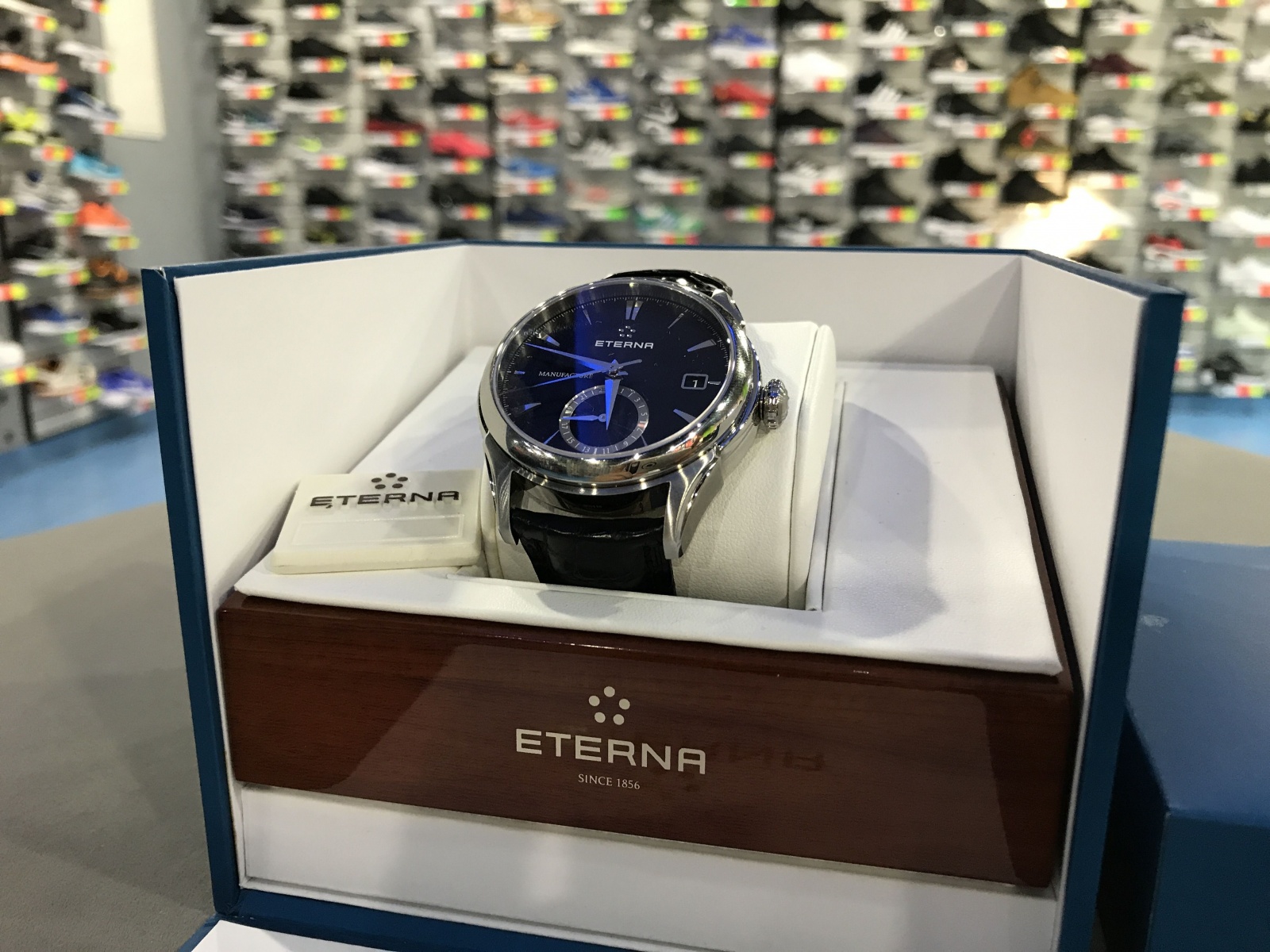ETERNA 1948 Legacy GMT Automatic Blue Dial