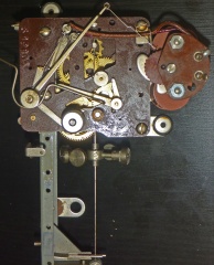 Telavox - mechanizm od tyłu