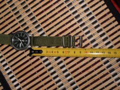 Nylonowy pasek od Seiko 5 Automatic SNK805