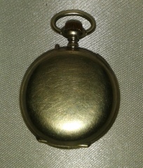 zegarek kieszonkowy antyczny XVIIIw  zloto + srebro na chodzie