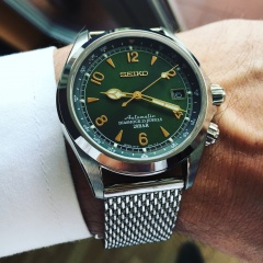 Seiko SARB017 Alpinist Mesh
