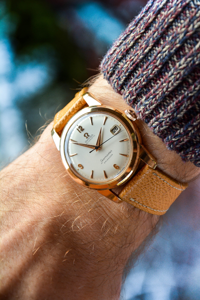 Omega Seamaster Calendar 18k ~'58 Cal. 503