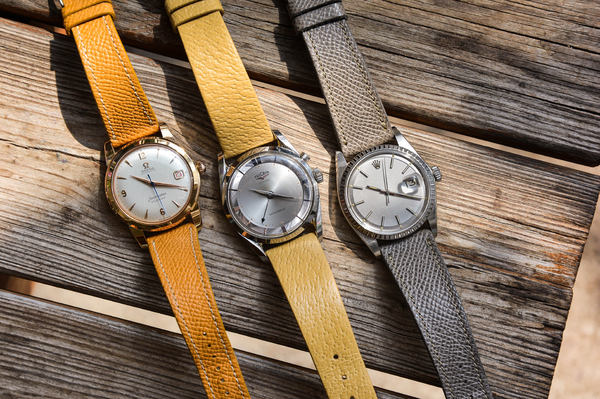 Omega Seamaster, Vulcain Cricket, Rolex Datejust