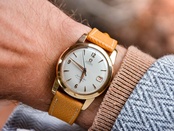 Omega Seamaster Calendar 18k ~'58 Cal. 503
