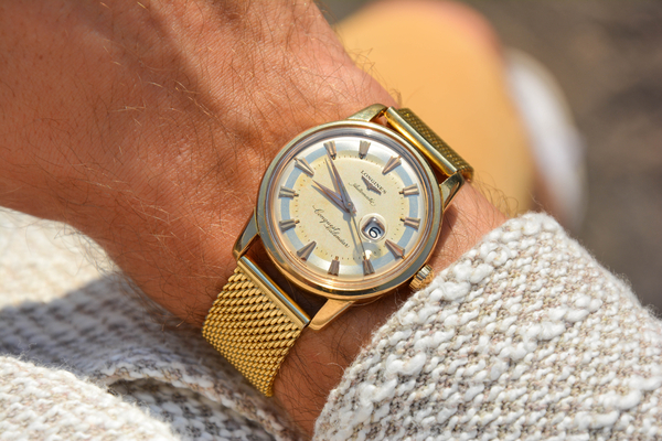 Longines Conquest Calendar 18k