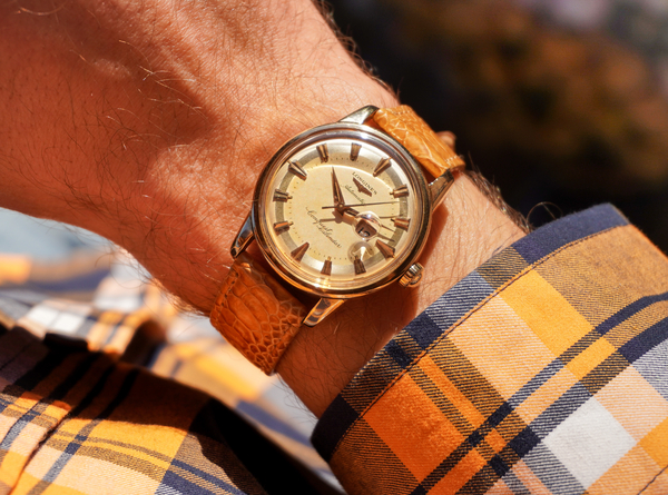 Longines Conquest Calendar 18k