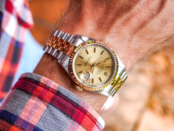 Rolex Datejust '95 Cal. 3135 ref. 16233 Champagne Dial